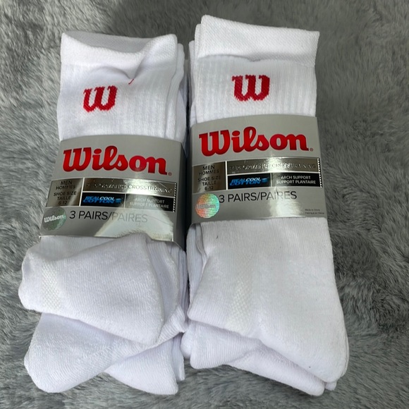 2-$20 Wilson Men’s Socks - Picture 1 of 2